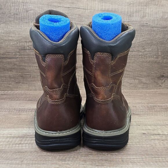 WOLVERINE Raider Contour Welt 8" Men's Size 13 EW Brown Work Boots (W02425) NEW - Picture 4 of 10